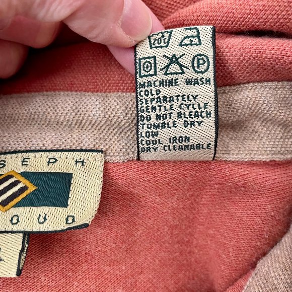 Men's Joseph Abboud Short Sleeve Cotton Polo Shirt, Burnt Orange, Size XL - Picture 6 of 6